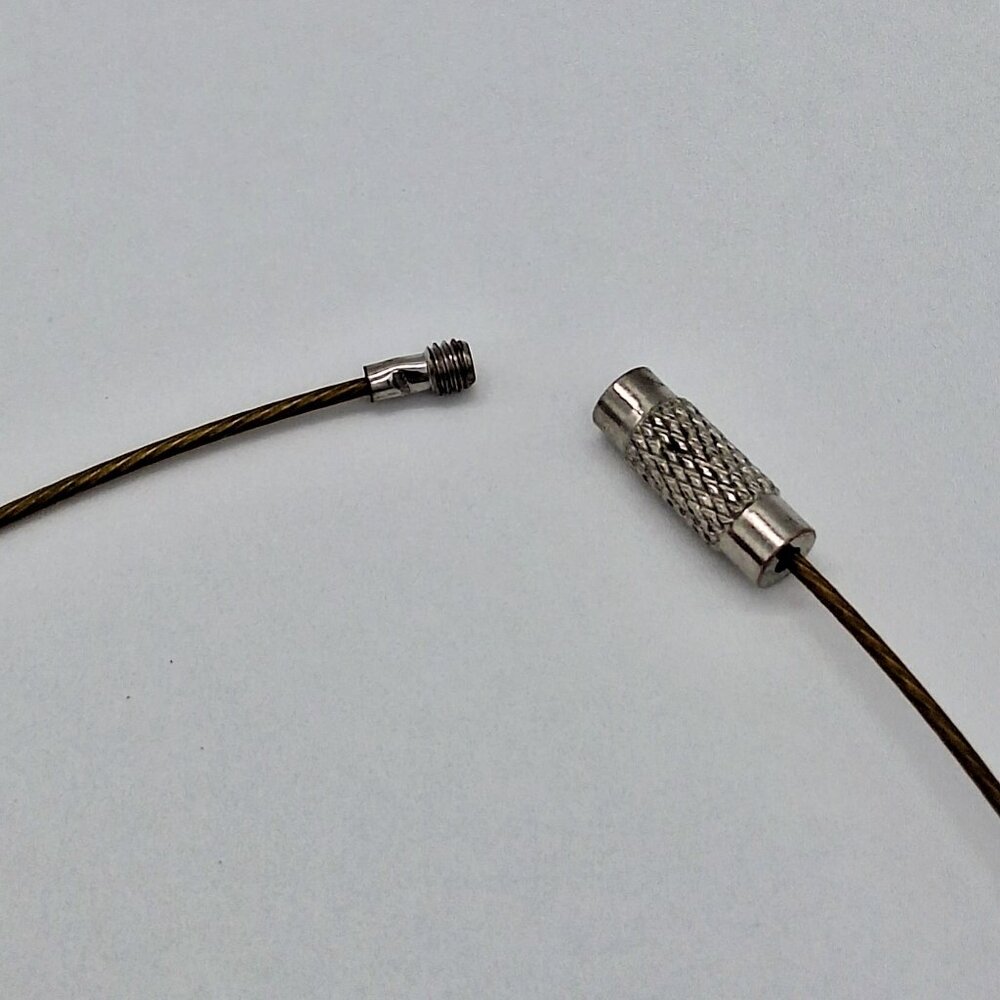 Marcia Merrins Signed Raku Face Bronze Pendant Whimsical Necklace Wearable Art - Picture 9 of 14